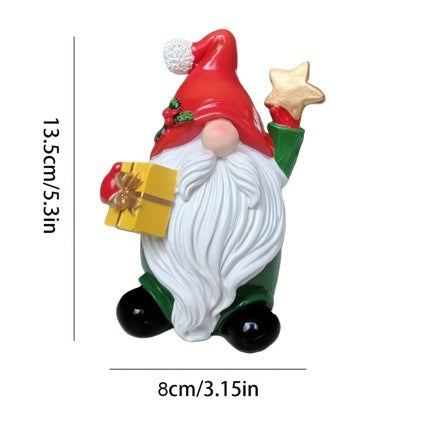 Playful Santa Claus decoration figure Stornfield
