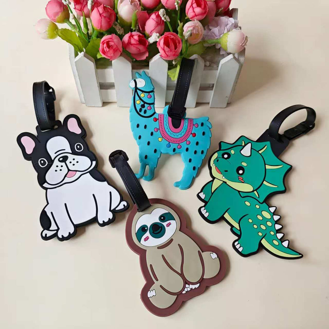 Unisex Cartoon Dog Luggage Tag Stornfield