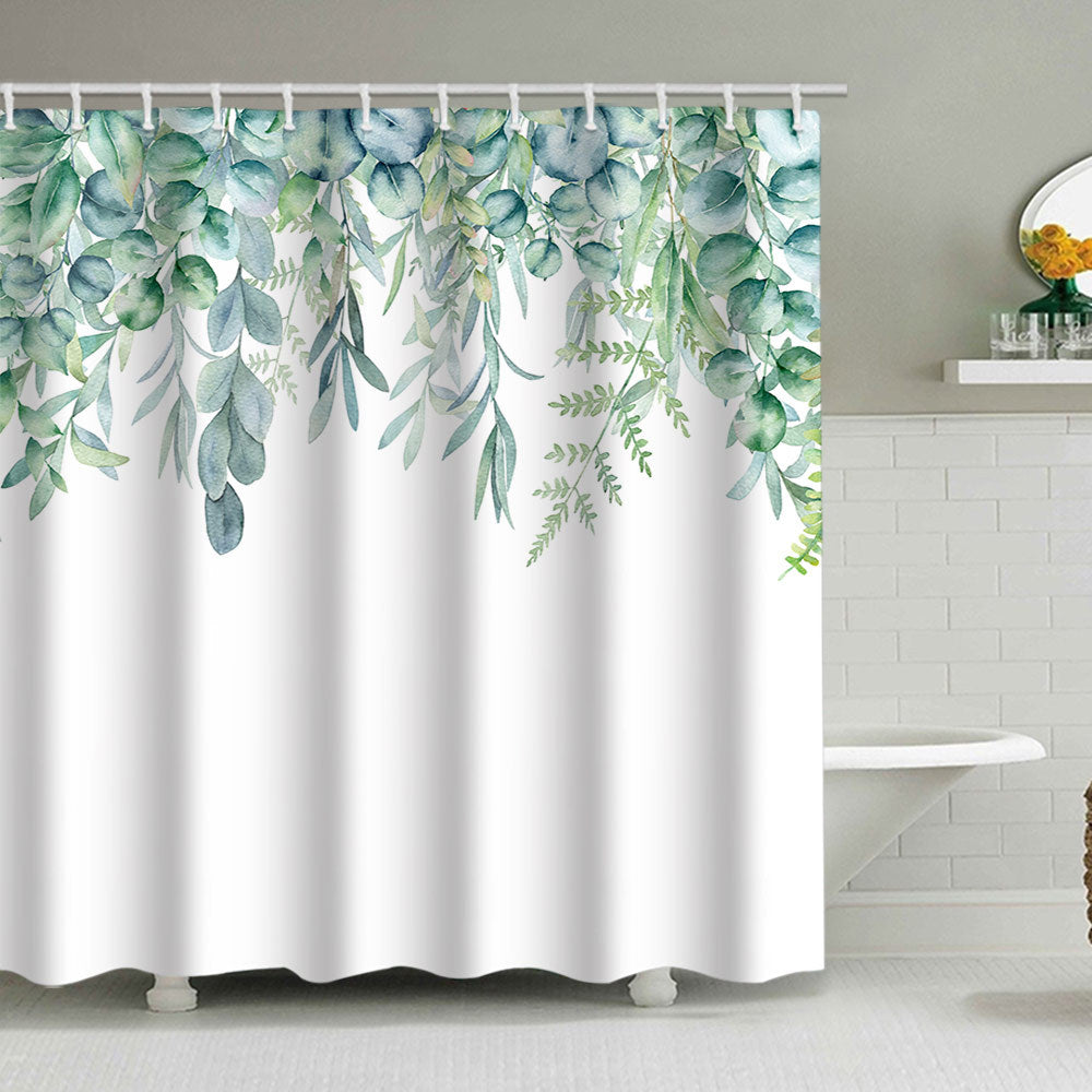 Leafy Botanical Shower Curtain Stornfield