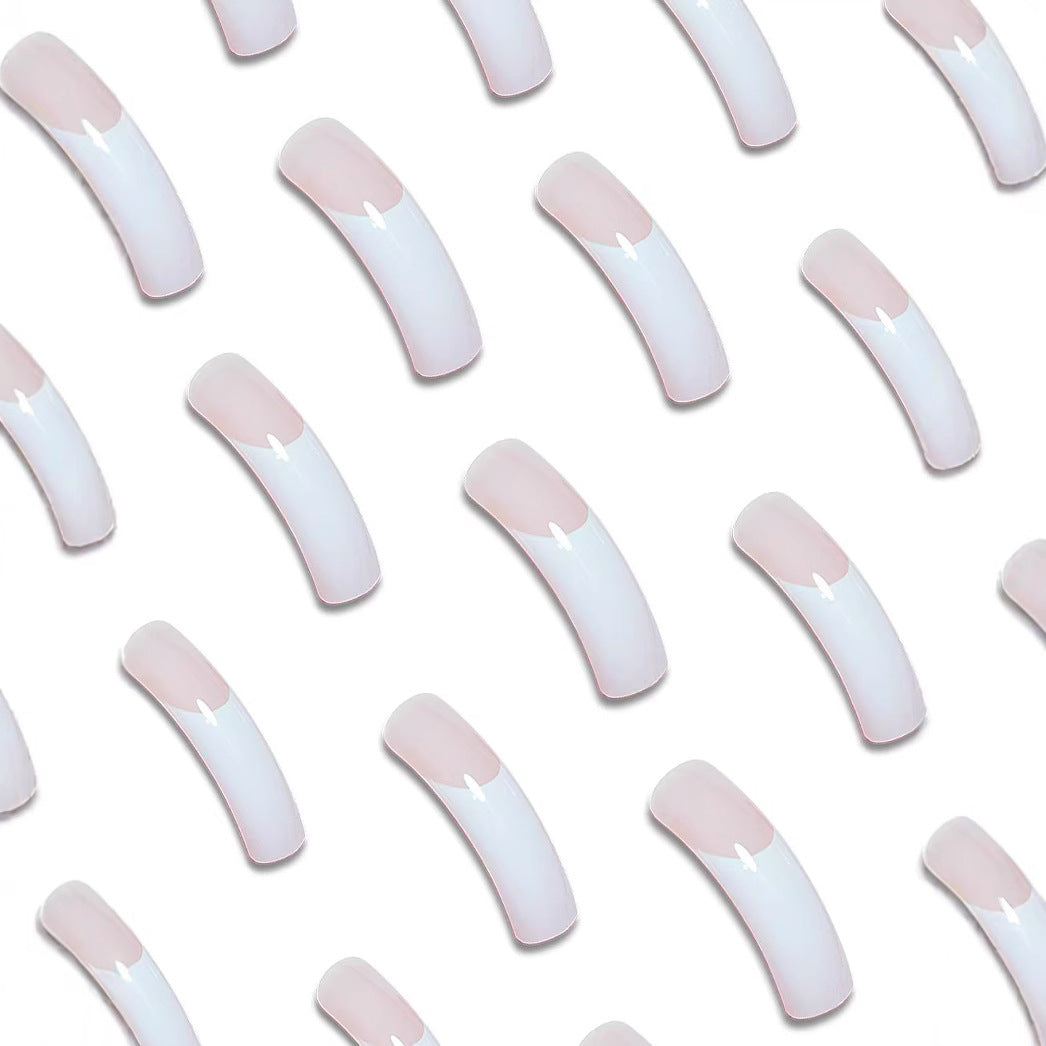 Premium French Tip Nail Extensions Stornfield