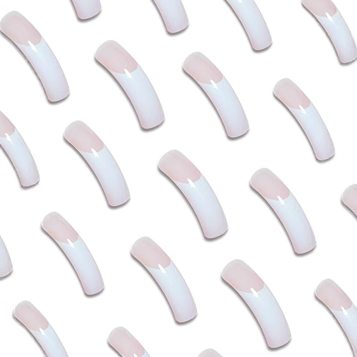 Premium French Tip Nail Extensions Stornfield