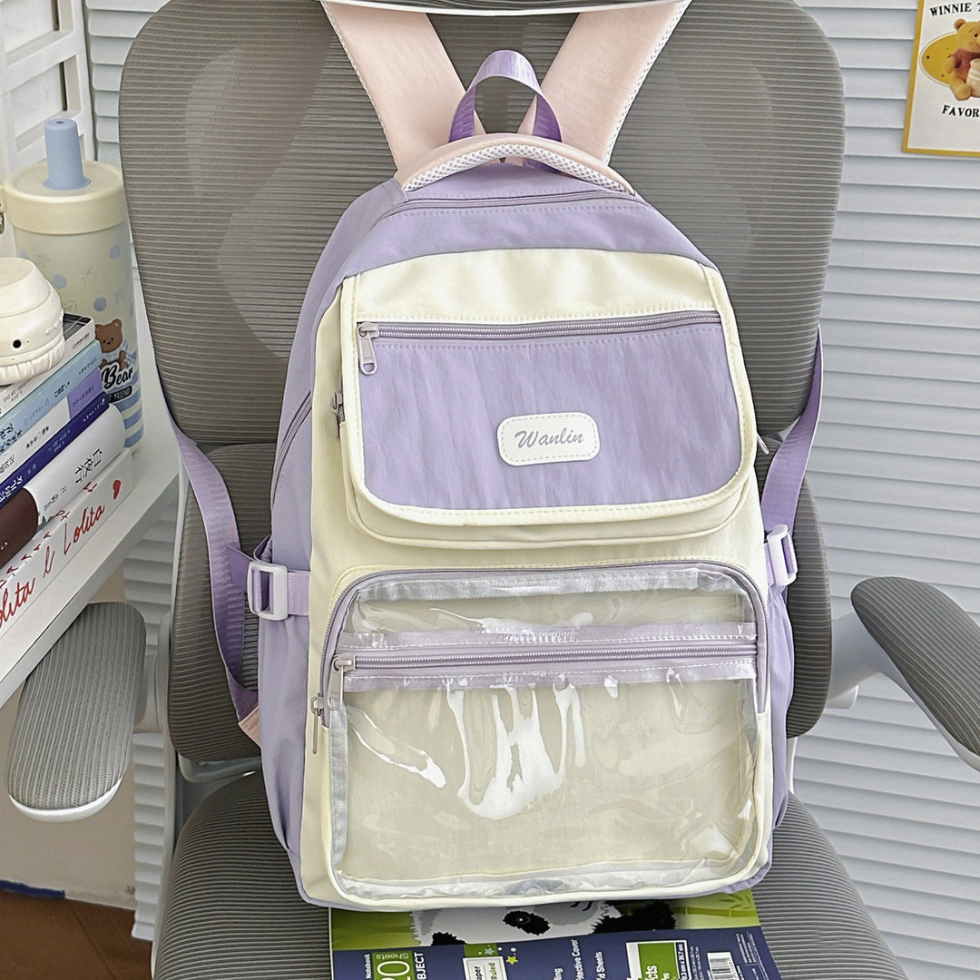 Multi-Pocket Transparent Backpack Stornfield