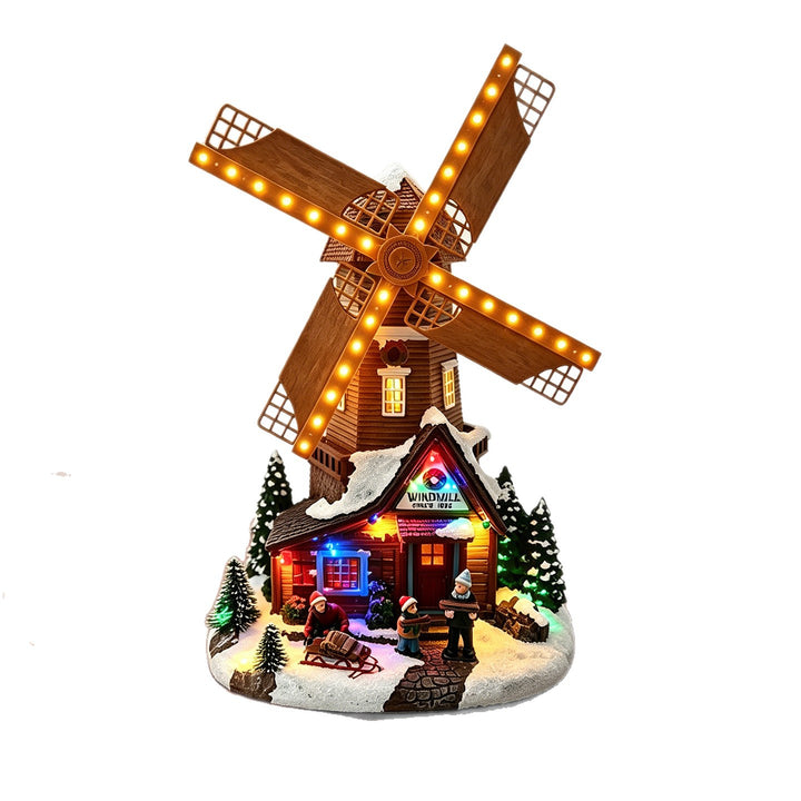 Nostalgic Christmas Windmill Decoration Stornfield