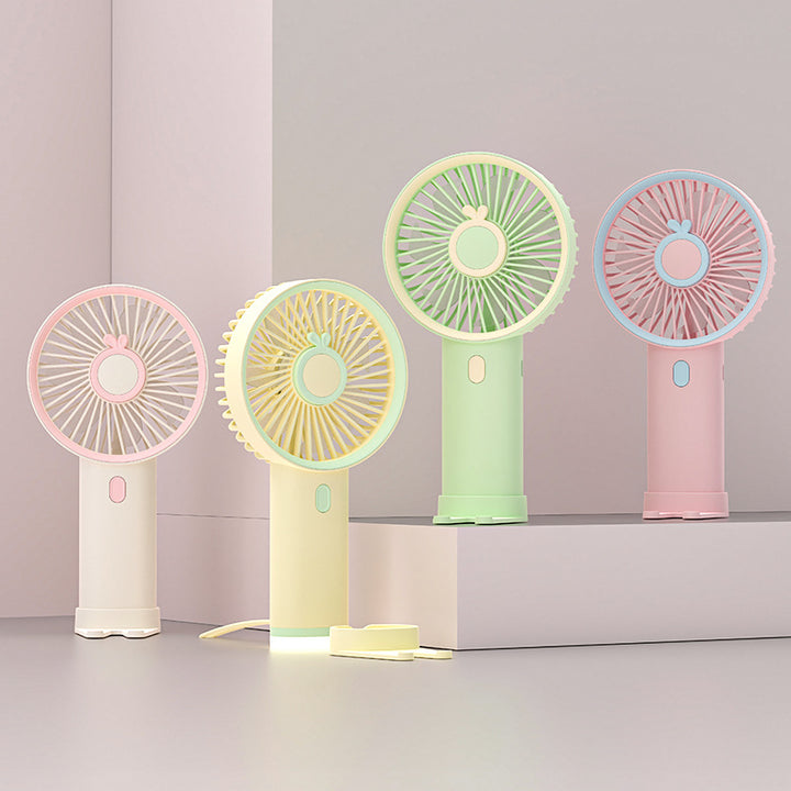 Unisex Portable Mini Fan with ergonomic design and cute animal figure Stornfield