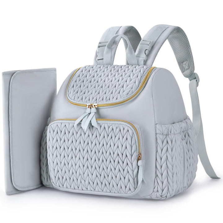 Women's Fashion Backpack with Woven Design Stornfield