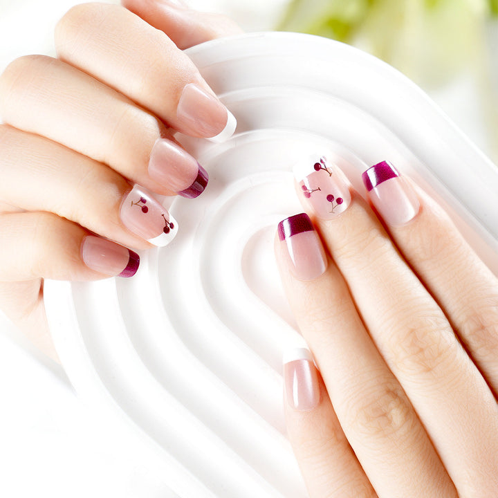 Artistic Cherry Blossom Design Press-On Nails Stornfield