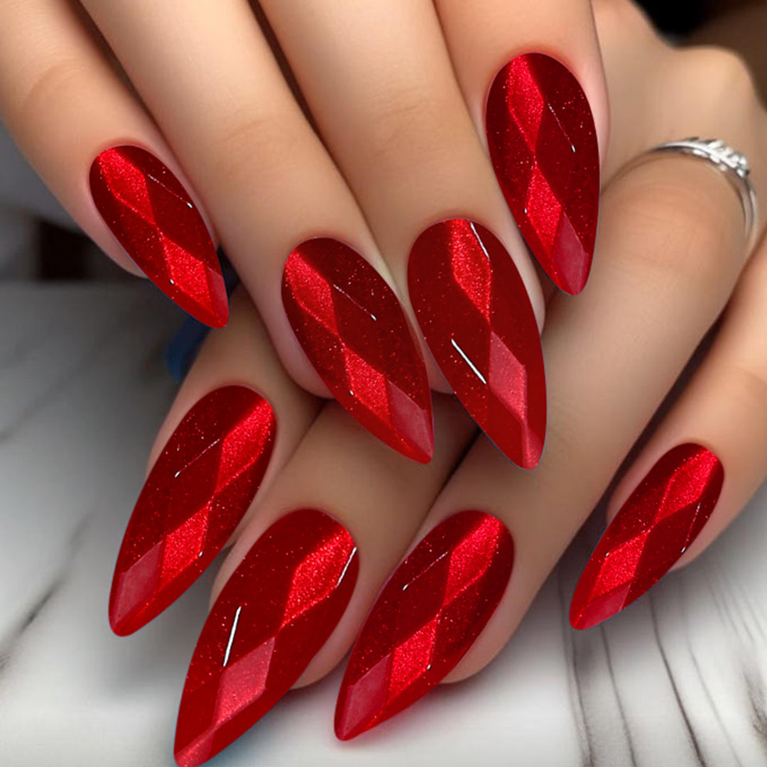 Glamorous Stiletto Nail Art Extensions Stornfield