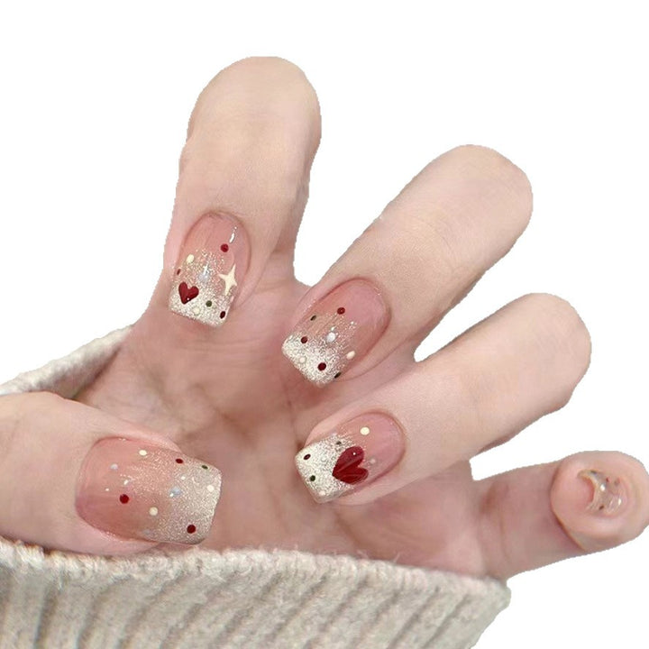Artificial nails in elegant ombre style Stornfield