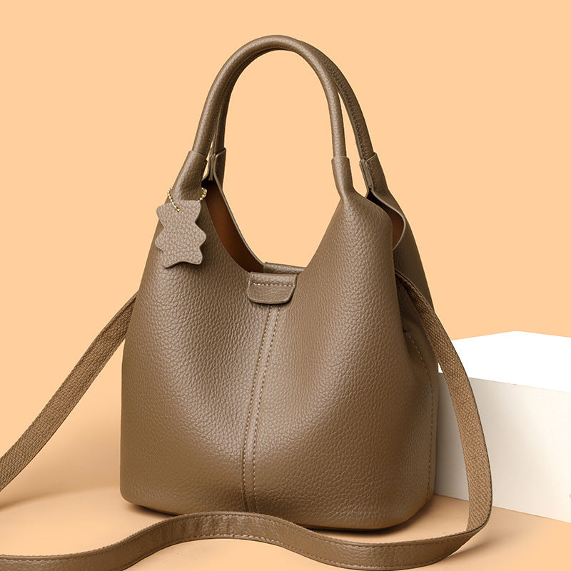 Chic Structured Leather Tote Bag