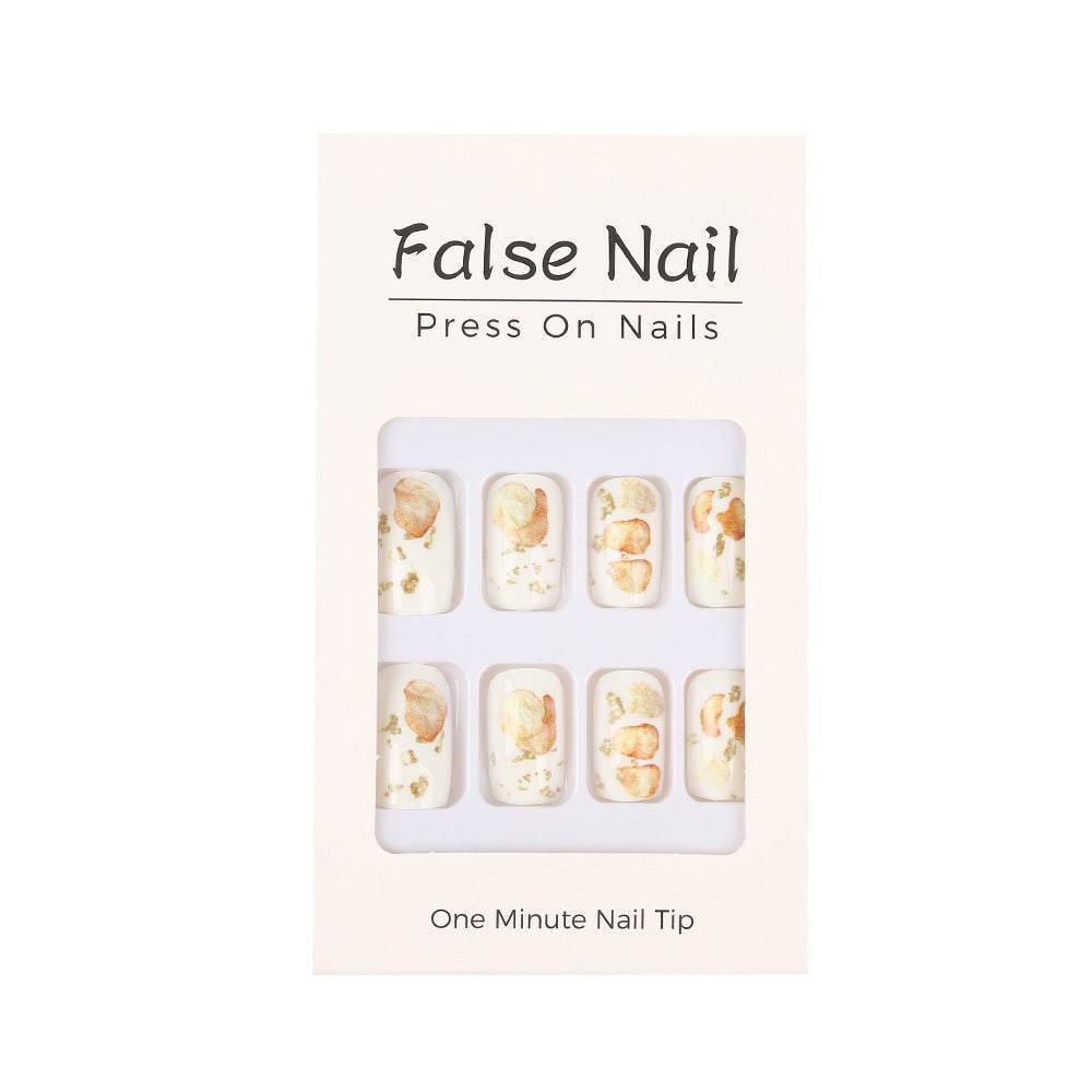 Creative artificial nails in natural vintage design Stornfield