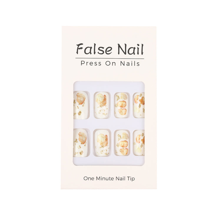 Creative artificial nails in natural vintage design Stornfield