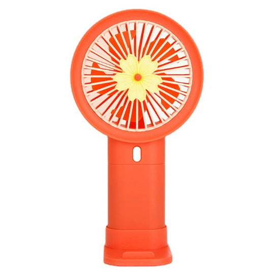 Unisex Portable Mini Hand Fan with Attractive Floral Pattern Stornfield