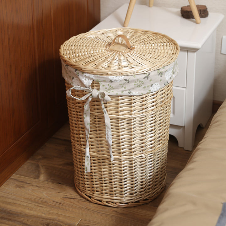 Decorative Woven Laundry Hamper Stornfield
