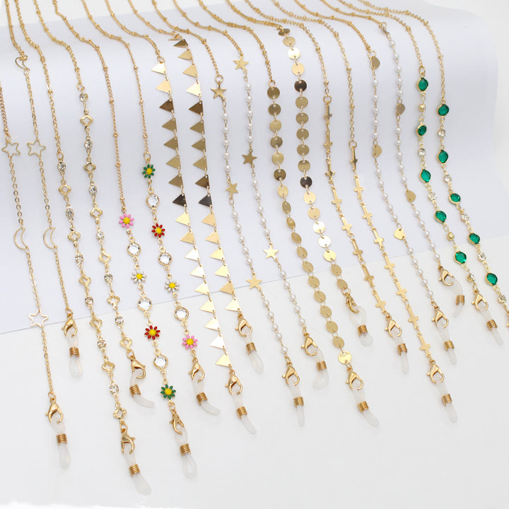 Elegant Star-Linked Eyewear Chain Stornfield