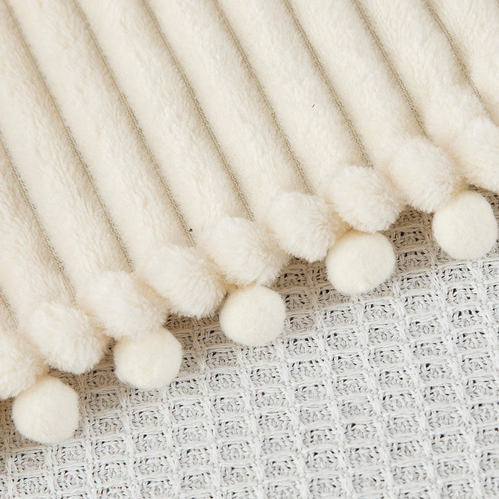 Women high-quality plush throw Stornfield