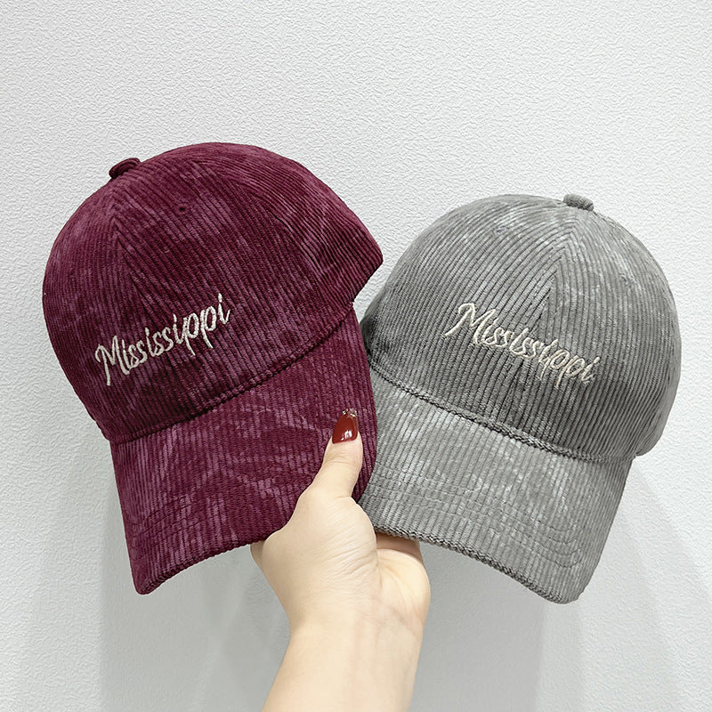 Women's Corduroy Visor Cap Stornfield