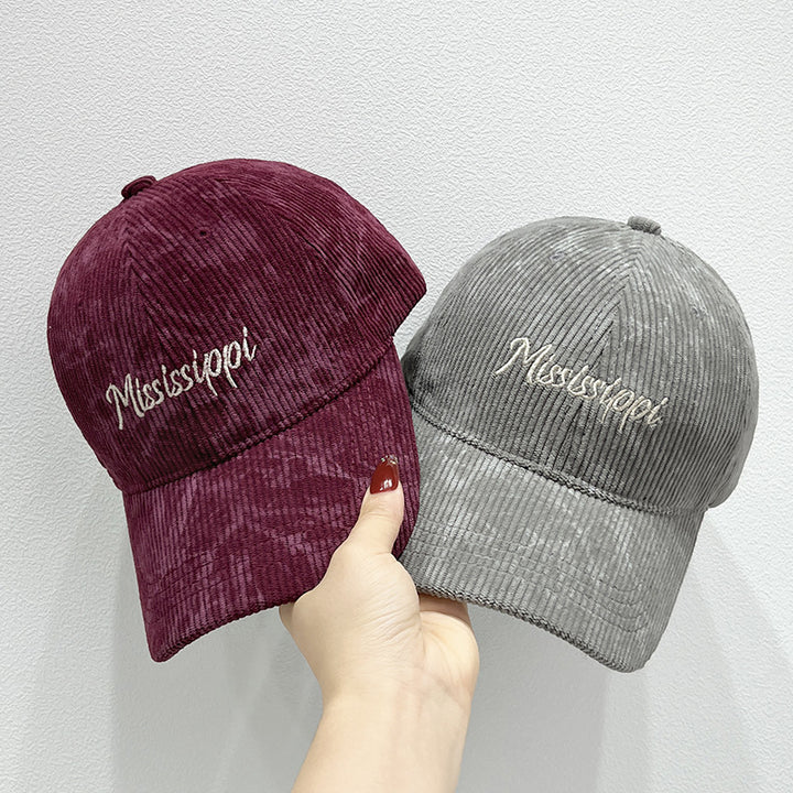 Women's Corduroy Visor Cap Stornfield
