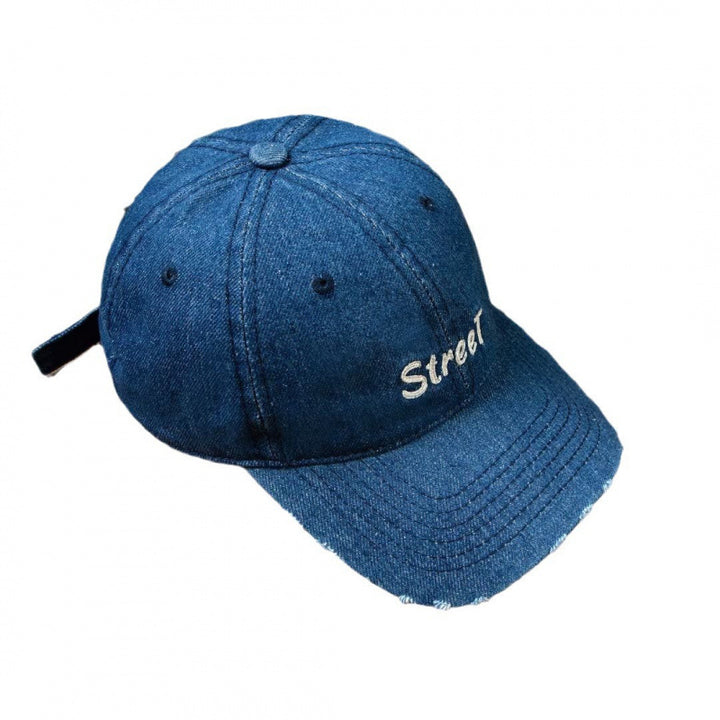 Women's Distressed Denim Baseball Cap Stornfield 1784084141