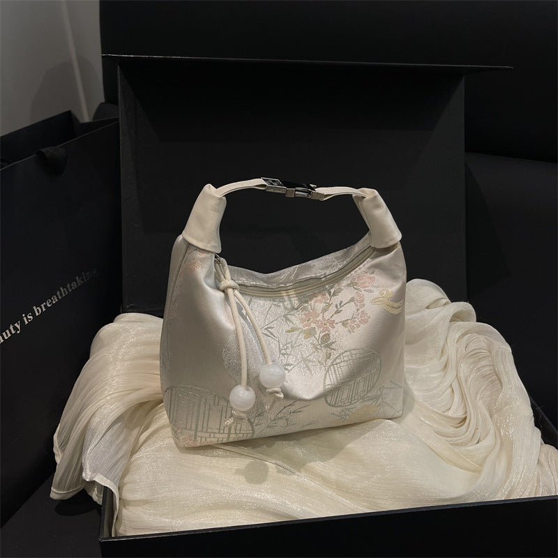 Elegant Textured Evening Handbag