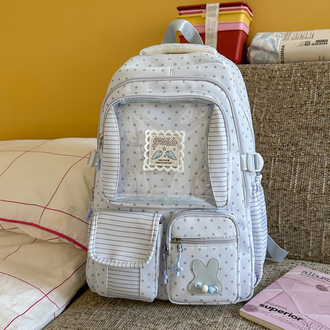 Playful Bunny Ear School Backpack Stornfield