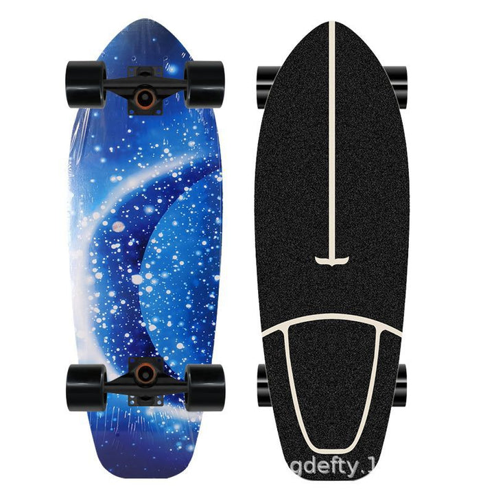 Artistic Lion Design Skateboard Stornfield