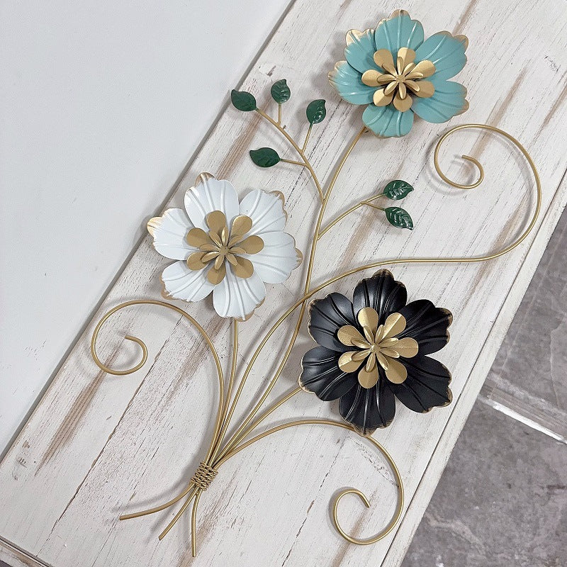 3D Floral Metal Wall Art Stornfield