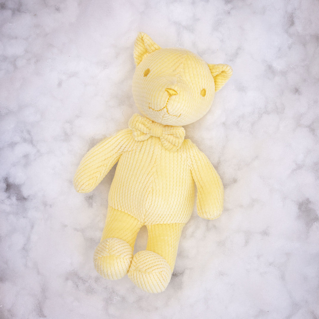 Corduroy Seahorse Plush Comforter and Soft Sensory Rattle Toy