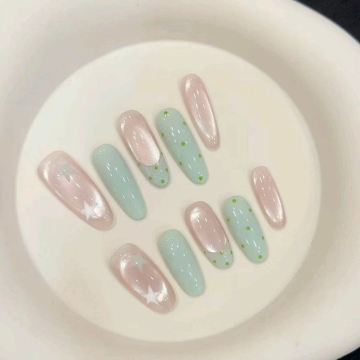 Artistic Press-On Nail Extensions Stornfield