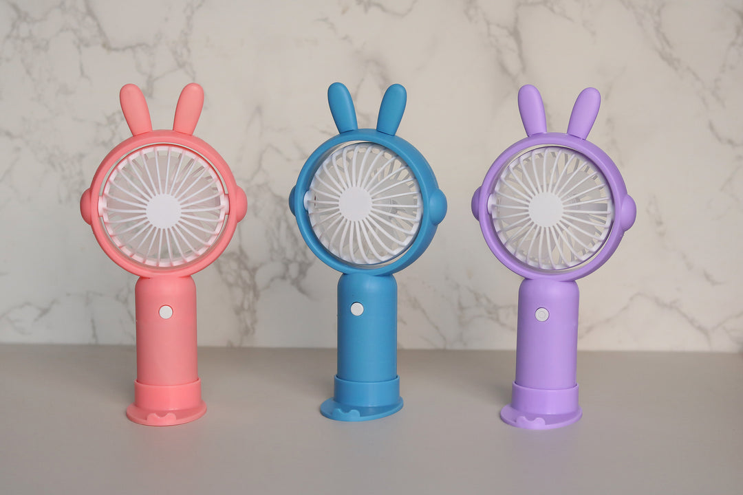 Unisex Portable Mini Fan with Ergonomic Design and Animal Ears Stornfield