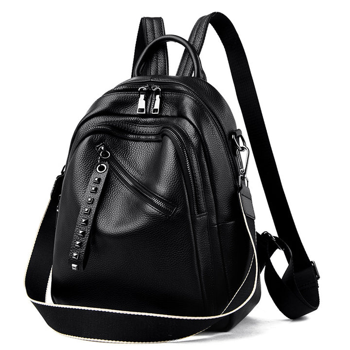 Stylish and Versatile Leather Backpack Stornfield