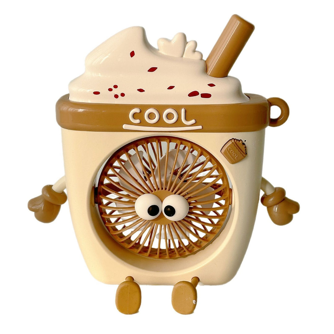 Unisex Creative Mini Fan in Cup Design Stornfield