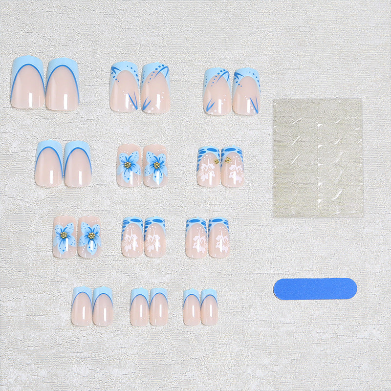 Exquisite Art Nails with Creative Flower Designs Stornfield