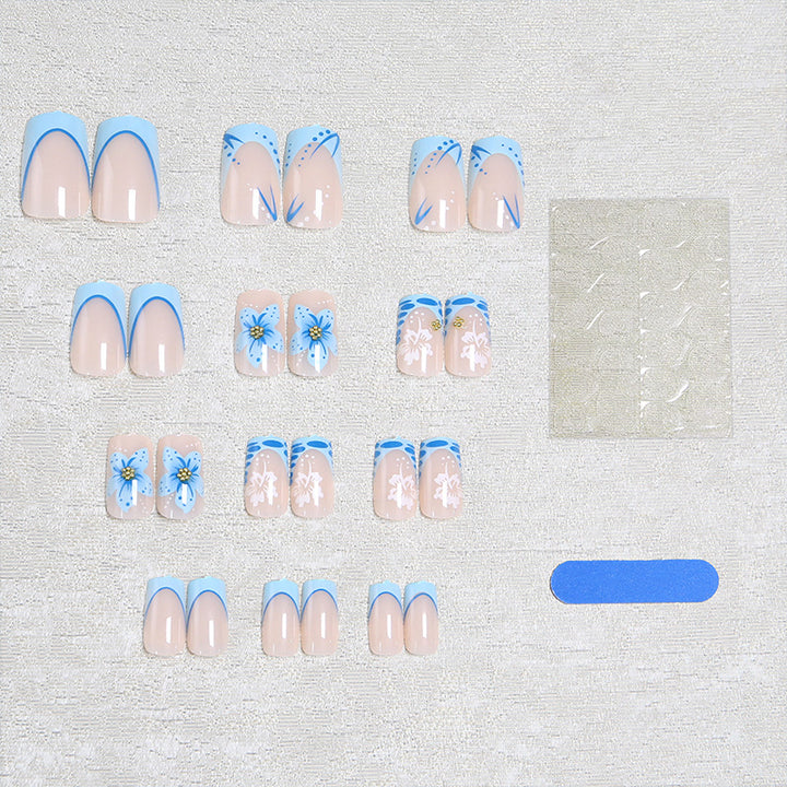 Exquisite Art Nails with Creative Flower Designs Stornfield