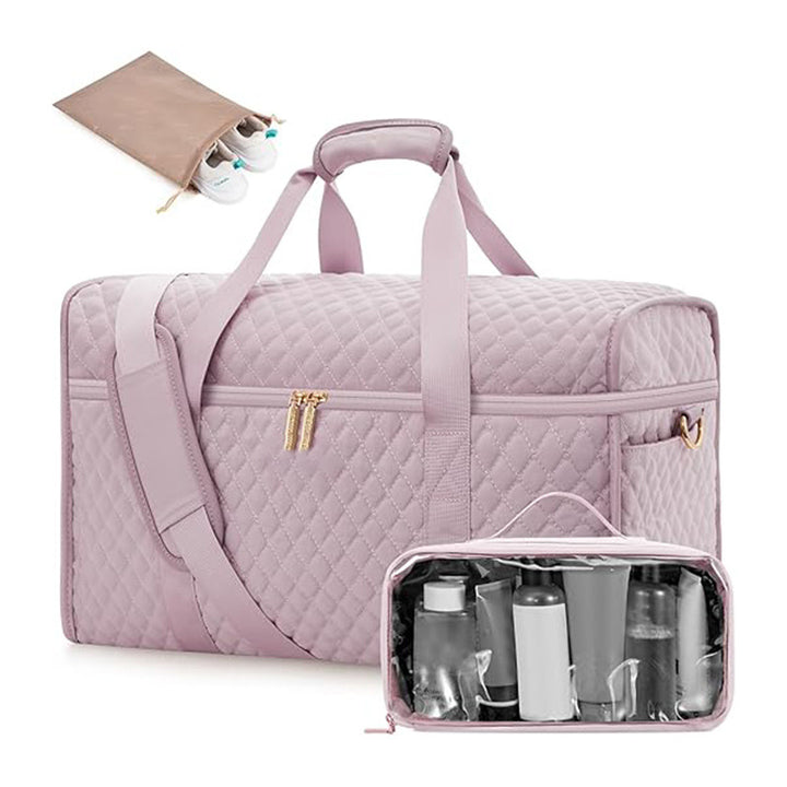 Elegant cosmetic storage bag with removable organizer Stornfield
