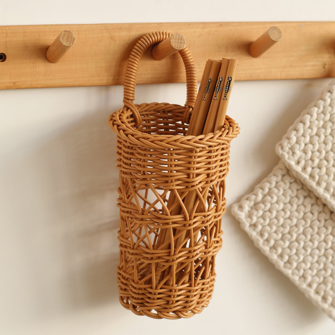 Handcrafted Woven Storage Cylinder Stornfield