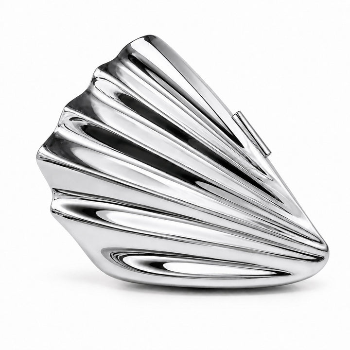 Sculptural Shell Clutch