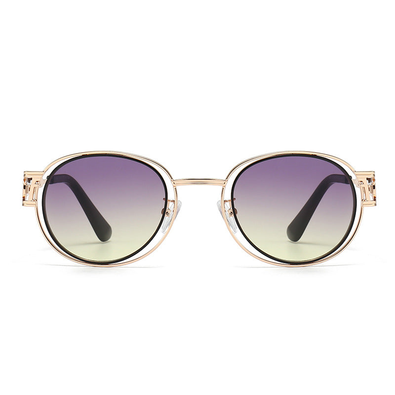 Women's sunglasses with fashionable metal frame and comfortable nose pads Stornfield