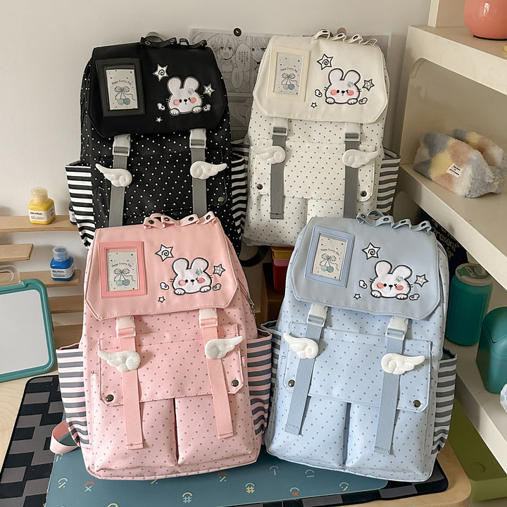 Cute Character Print Backpack Stornfield