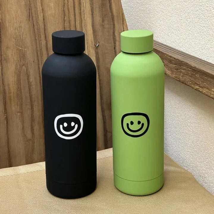 Women's insulated bottle with creative smiley design Stornfield