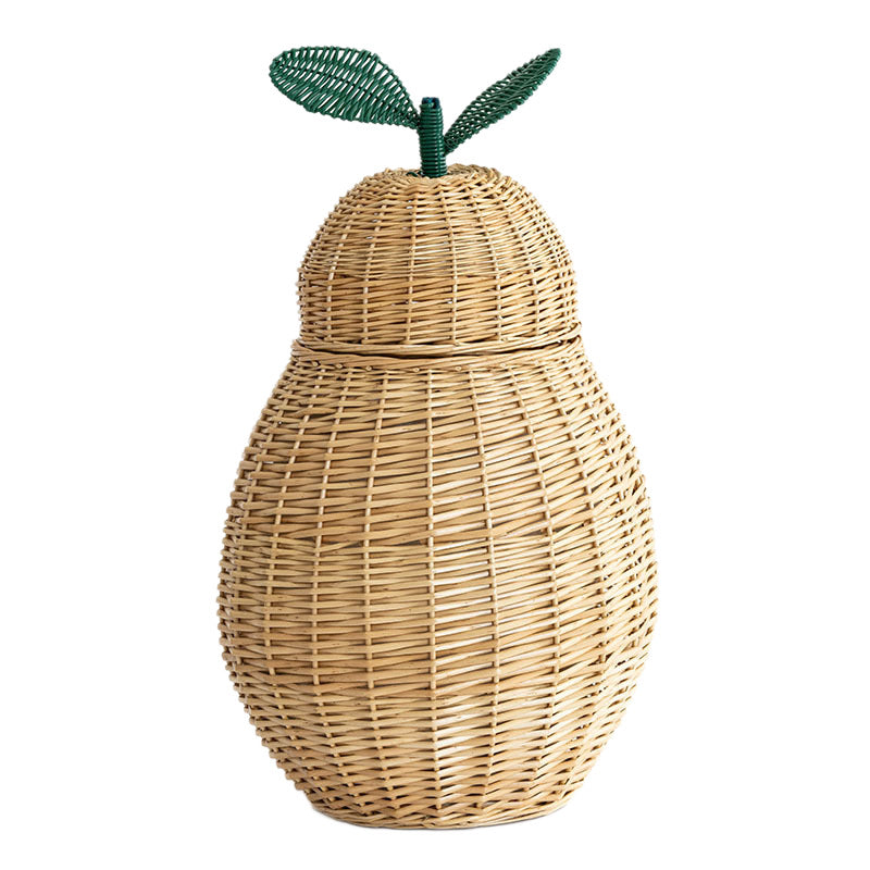 Decorative Apple-Shaped Storage Basket Stornfield