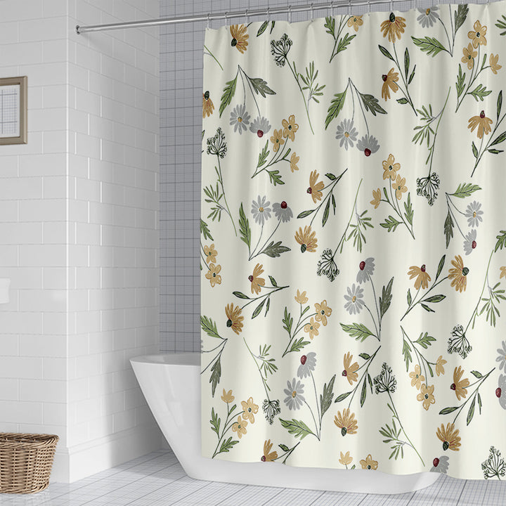 Floral Patterned Shower Curtain Stornfield 1784860161
