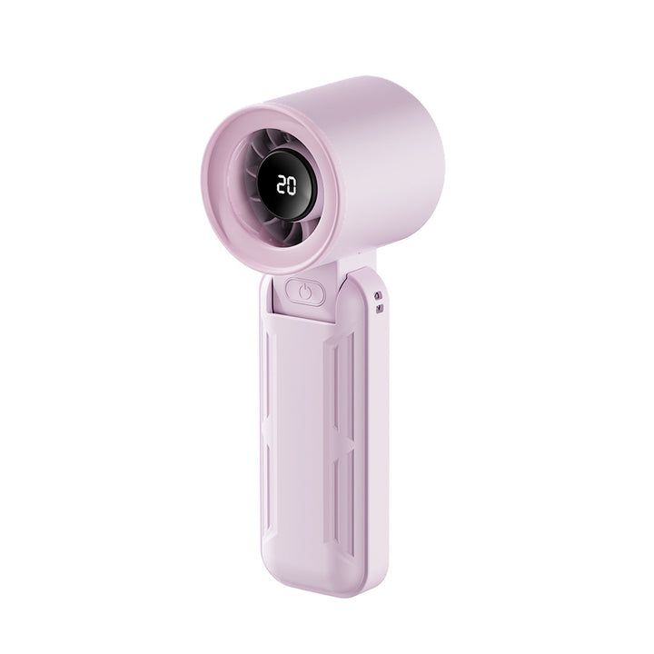 Ladies portable hand fan with digital control Stornfield