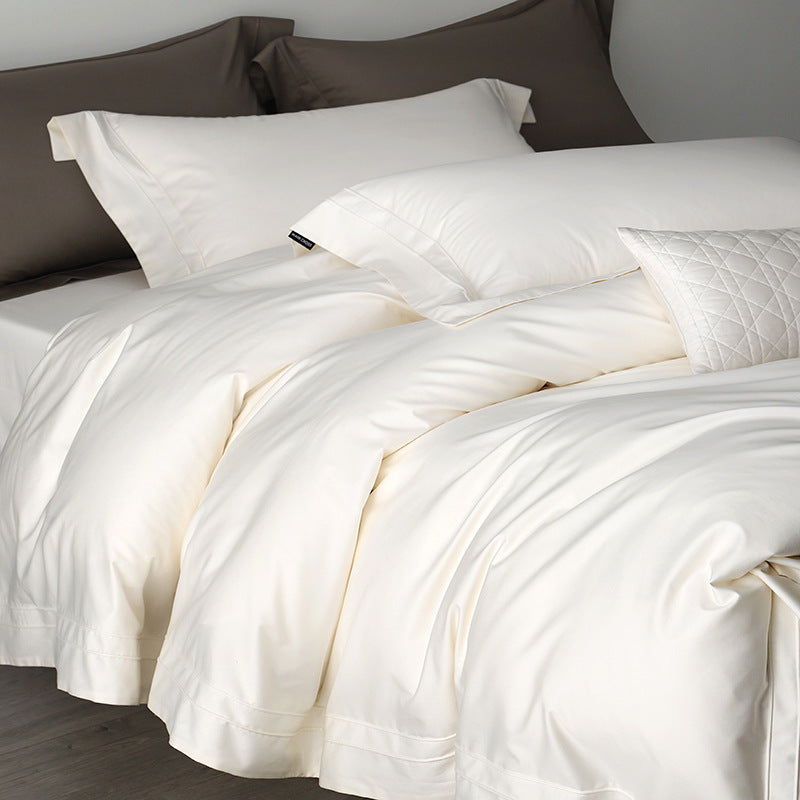 Luxury Sateen Duvet Cover Bedding Set with Hotel-Grade Pillowcases
