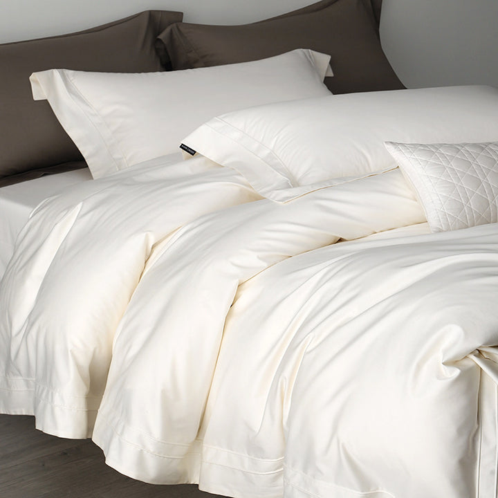 Luxury Sateen Duvet Cover Bedding Set with Hotel-Grade Pillowcases