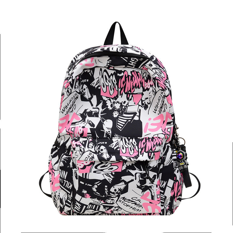 Artistic Graphic Print Backpack Stornfield