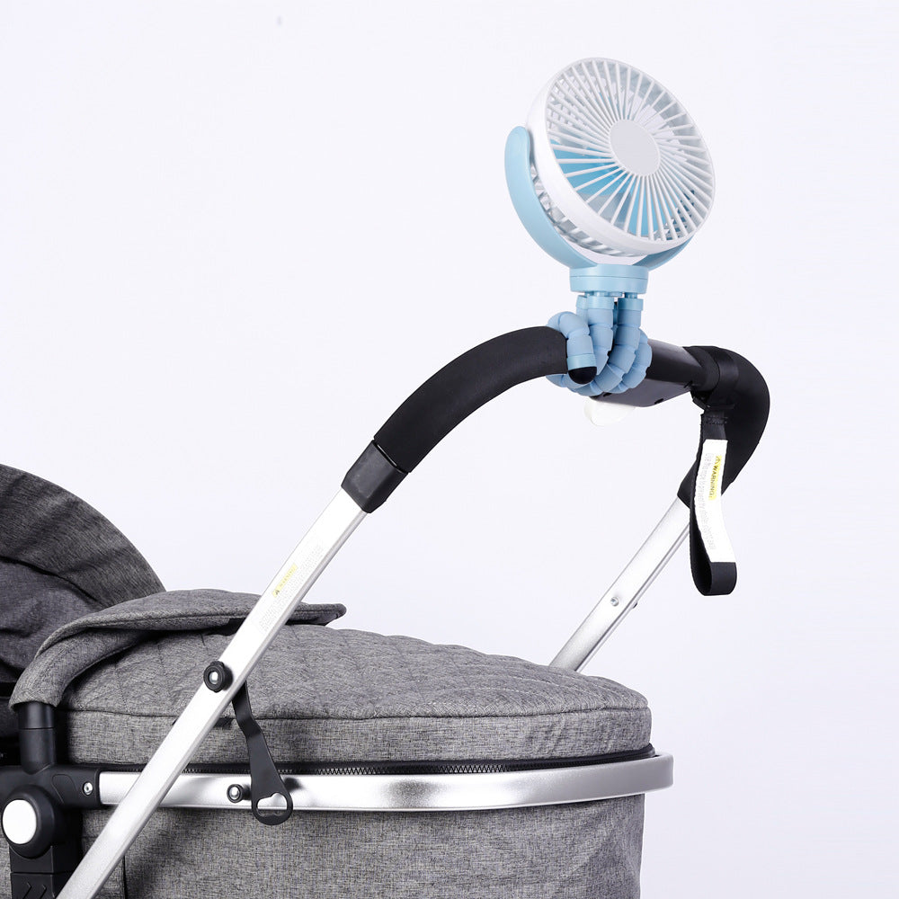 Unisex flexible mini fan with foldable holder Stornfield
