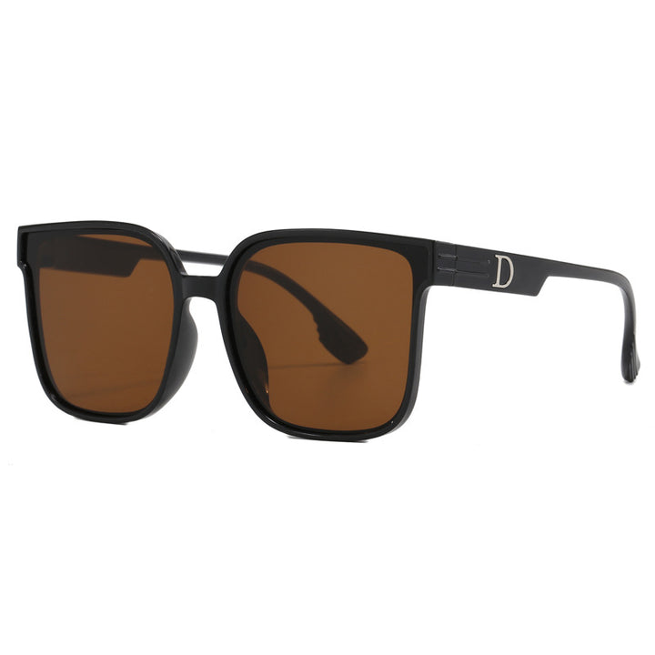 Women stylish square sunglasses with transparent frame Stornfield