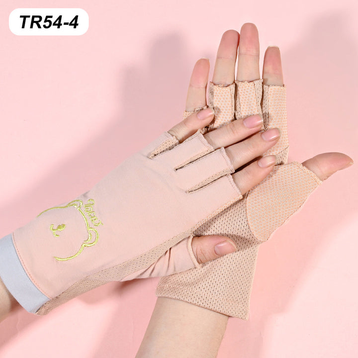 Breathable Fingerless Workout Gloves