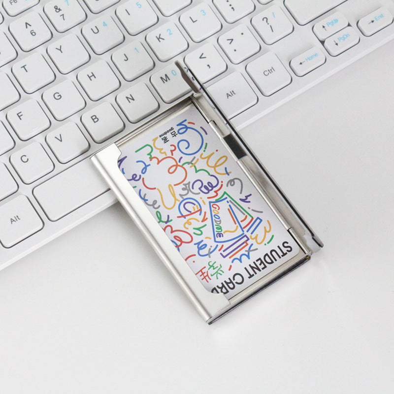 Premium Textured Business Card Case