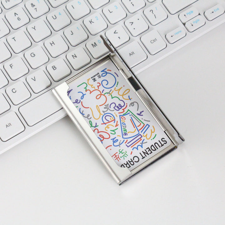 Premium Textured Business Card Case